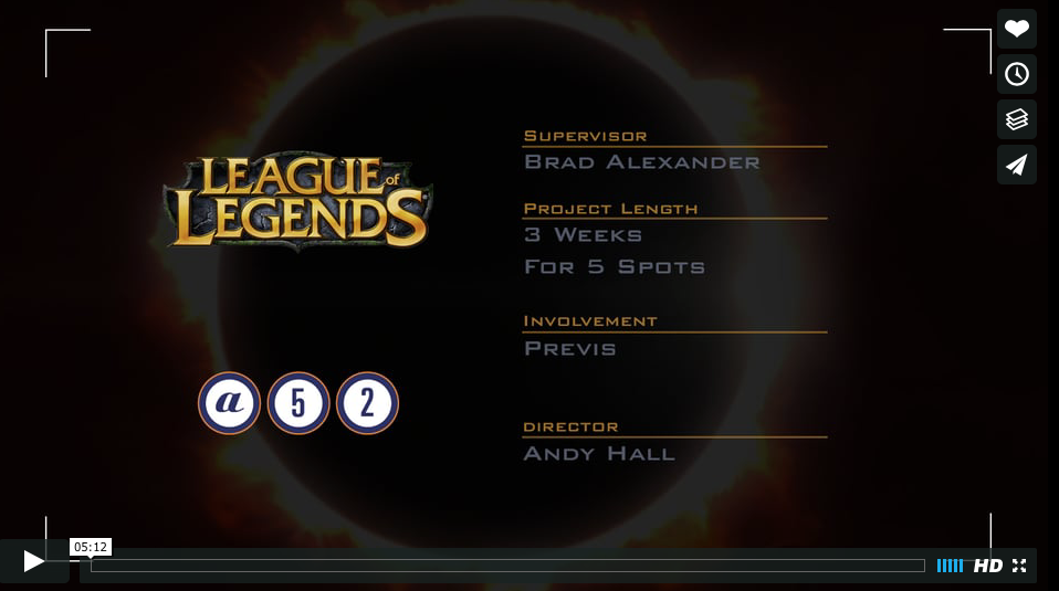 League of Legends – “Worlds Collide” Reel
